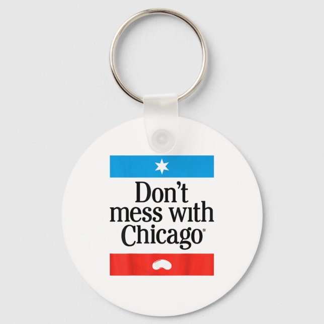 Rör inte Chicago Nyckelring (Framsida)