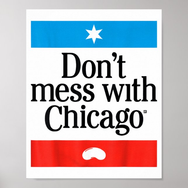 Rör inte Chicago Poster (Framsidan)