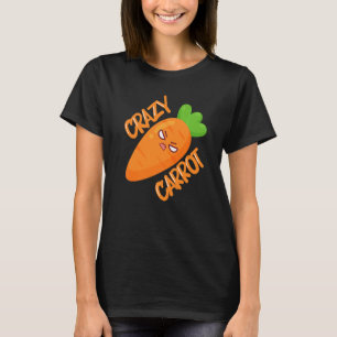 Rör inte de galna morotterna grönsaker morötter t shirt