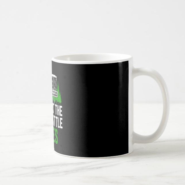 Rör inte de glada små träden  kaffemugg (Höger)