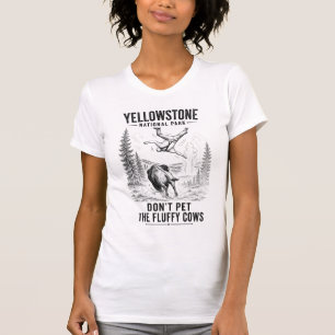 Rör inte de luddiga korna - Yellowstone T Shirt