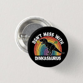 Rör Inte Dinkasaurus Pickleball Knapp