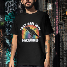 Rör Inte Dinkasaurus Pickleball T Shirt