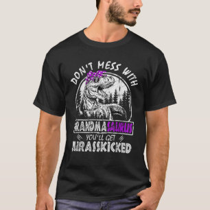 Rör inte Farmorsaurus, du kommer få Jurasskiskt T Shirt