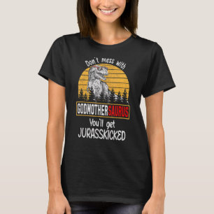 Rör Inte Gudmorsaurus Så Får Du Jurassk T Shirt