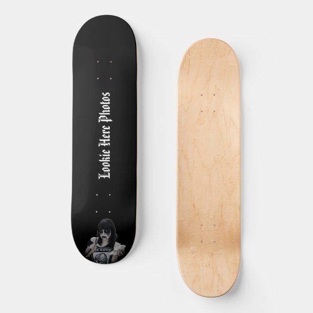 Rör inte Jess skateboard (Framsida)