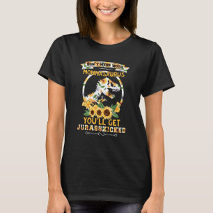 Rör Inte Mamasaurus Så Får Du Jurasskick T Shirt