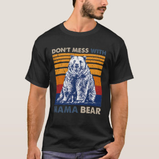 Rör Inte Mamma Björn Mors Dag T Shirt