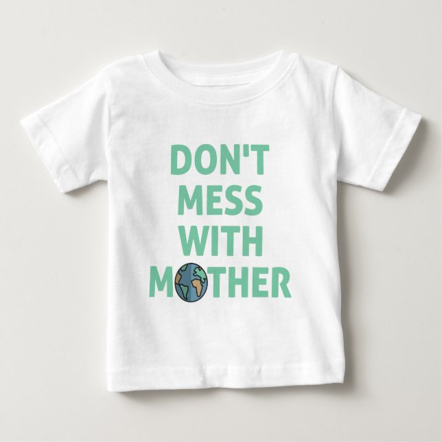 Rör inte mamman! t shirt (Framsida)