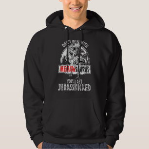 Rör inte Memawsaurus, du kommer få Jurasskicke Hoodie