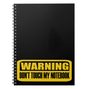 rör inte min bärbara dator anteckningsbok