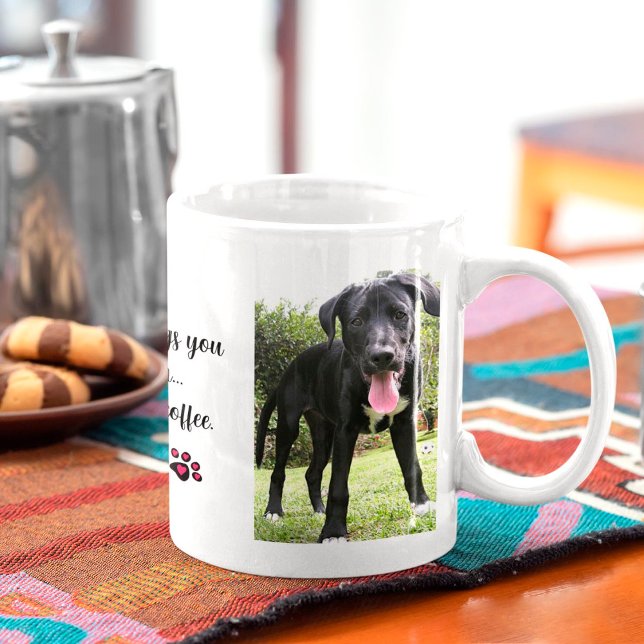 Rör Inte Min Hund Och Kaffe Personlig Husdjur Kaffemugg (Skapare uppladdad)