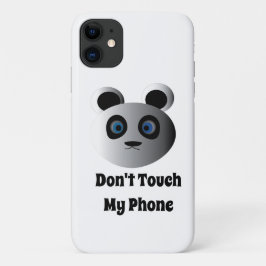 Rör inte min Mobilare pandaskydd iPhone 11 caseser