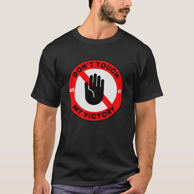 "Rör inte min seger", Republican T Shirt (Framsida)