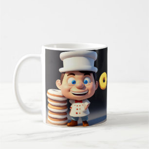 Rör inte mina donuts, kaffe Mugg