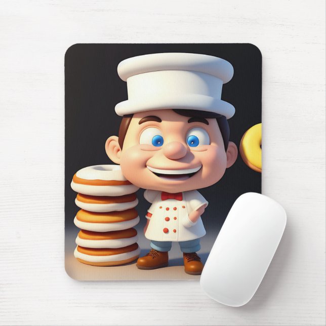 Rör inte mina Donuts, Mousepad Musmatta (Med mus)