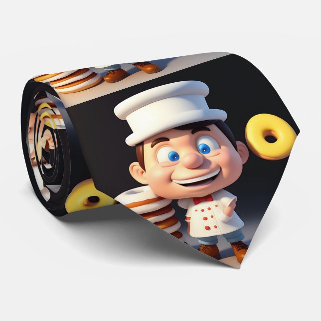 Rör inte mina donuts, Neck Tie Slips (Rullad)