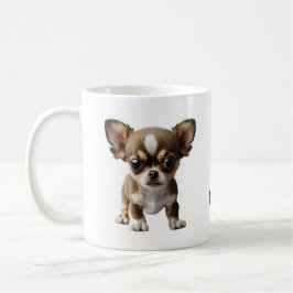 Rör inte mitt kaffe! Funny Chihuahua Coffee Mugg