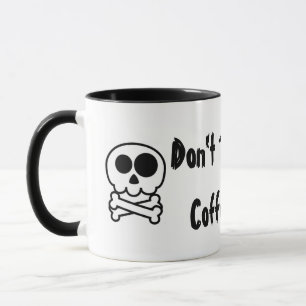 Rör inte mitt kaffe Mugg, Office, hem, roligt Mugg