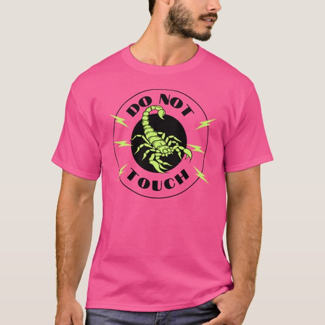 RÖR INTE T SHIRT (Framsida)