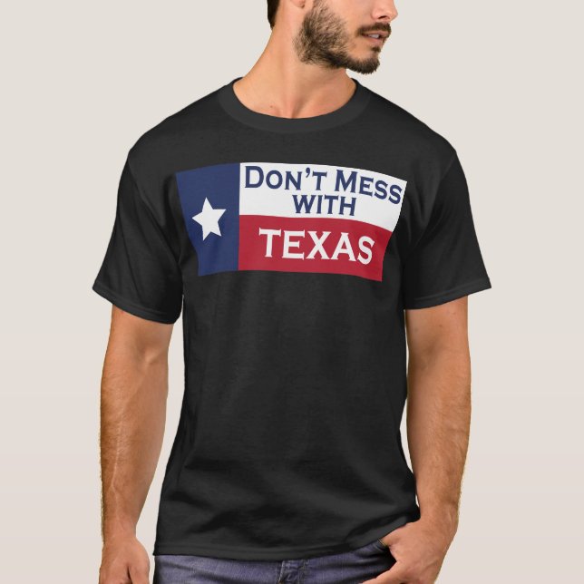 Rör inte Texas T Shirt (Framsida)
