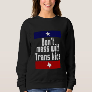 Rör inte transpersoner Kids Texas HBT Transpersone T Shirt