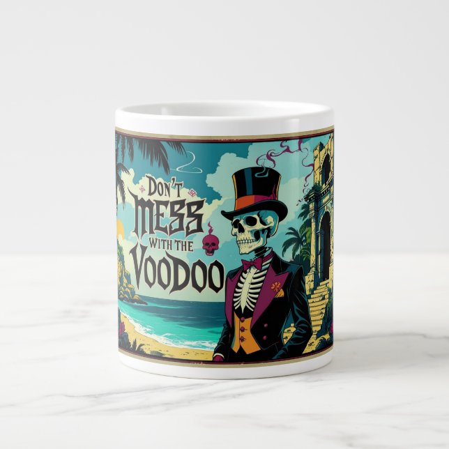 Rör Inte Voodoo Jumbo Mugg (Framsidan)