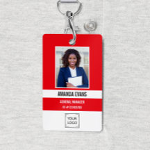 RÖR | Logotyp för fotoanställd eller QR CODE-säker