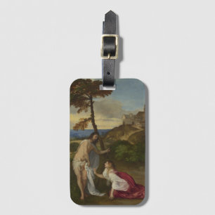 Rör mig inte (av titian) bagagebricka