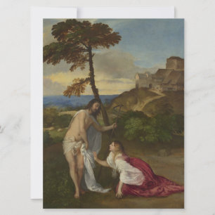 Rör mig inte (av titian) kort