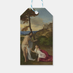 Rör mig inte (av titian) presentetikett