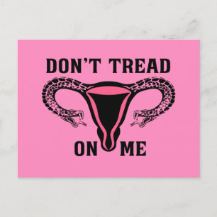 Rör Mig Inte Feminist Vykort