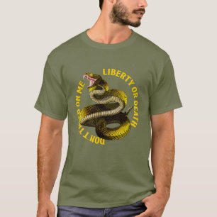 Rör Mig Inte Gadsden Flagga 2:a Tillägget T Shirt