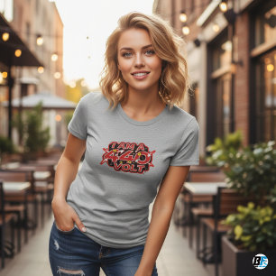 "Rör Mig Inte – Jag Är 440 Volt" Skräckhumor T Shirt