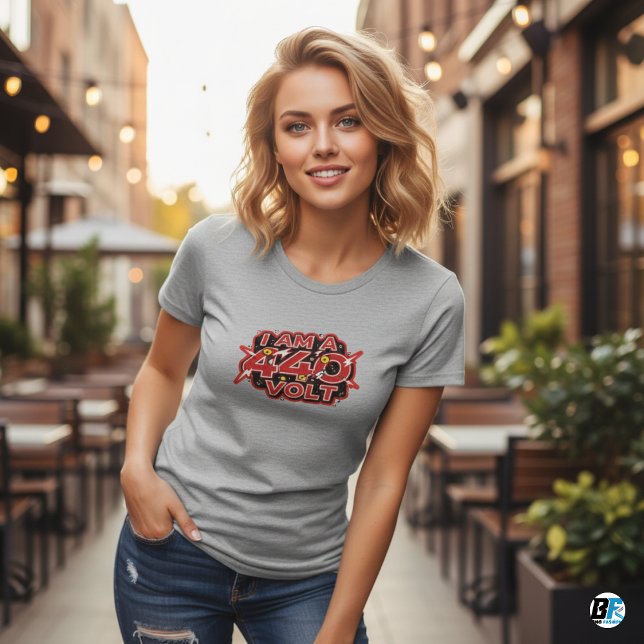 "Rör Mig Inte – Jag Är 440 Volt" Skräckhumor T Shirt (Skapare uppladdad)