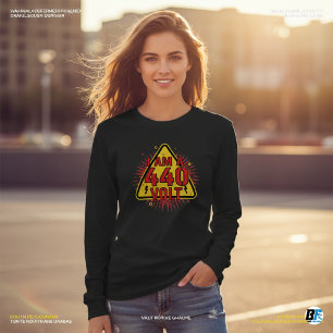 "Rör Mig Inte – Jag Är 440 Volt" Skrattar Rädsla T Shirt