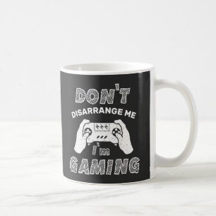 Rör Mig Inte, Jag Spelar, Roliga Spelare Kaffemugg