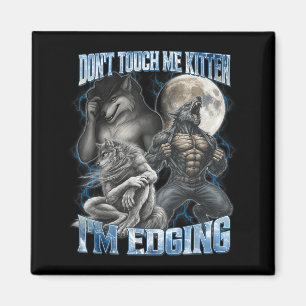 Rör Mig Inte Lilla Kattunge Jag Edgar Roligt Alf V Magnet