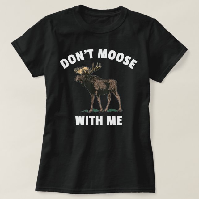 Rör mig inte med mig t shirt (Design framsida)