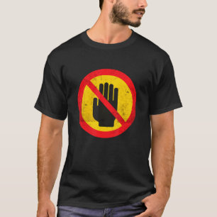 Rör mig inte när jag skriver under Introvert Antis T Shirt