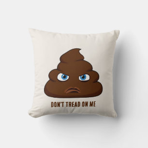 Rör Mig Inte Poo Kudde
