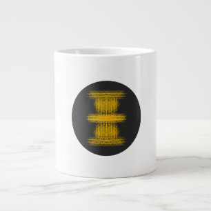 Rör mig inte Tyst ASMR Art Jumbo Mugg