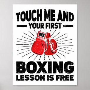 Rör mig och din första boxing Lesson är gratis Poster