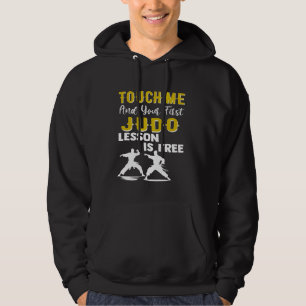 Rör mig och din första Judo Lesson är gratis Hoodie