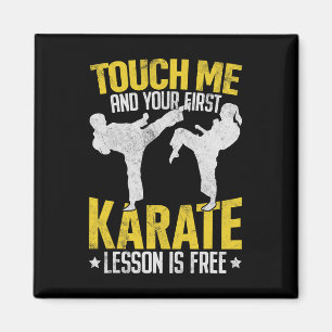 Rör mig och din första Karate Lesson är fri Mart Magnet