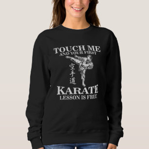 Rör mig och din första karatelektion är gratis kar t shirt
