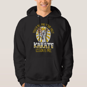 Rör mig och din första karatlektion är fri Kara Hoodie