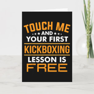 Rör mig och din första kickboxningslektion är grat kort