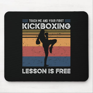 Rör mig och din första kickboxningslektion är grat musmatta