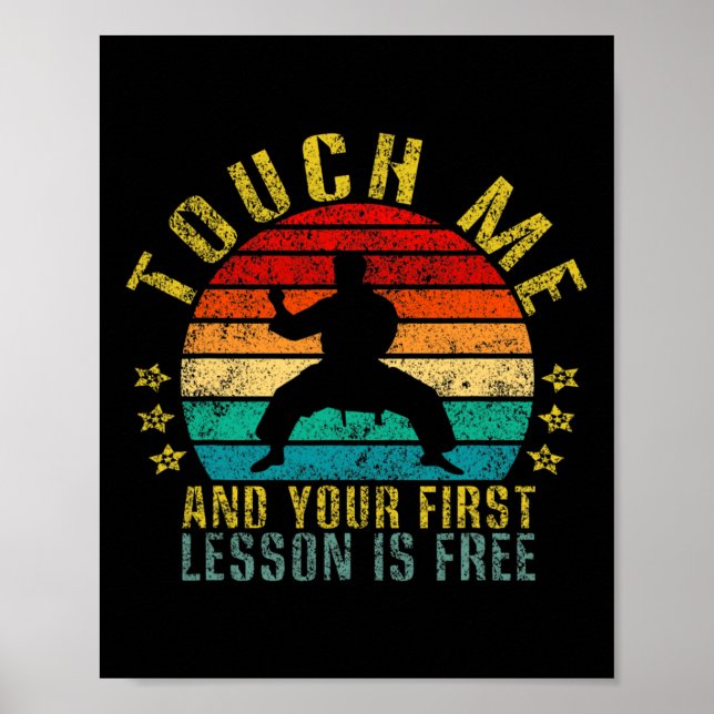 Rör mig och din första lektion är gratis, roligt R Poster (Framsidan)